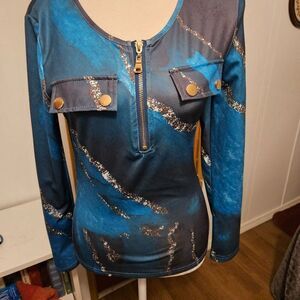 CHICME  S EX COND Aqua/black